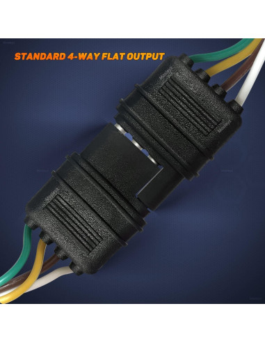 Extensión de Cable para Remolque Mosleyz 4 Pines 66 cm