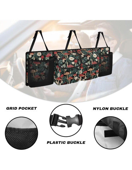 Organizador de Maletero Plegable Darisoco 94x30cm Floral