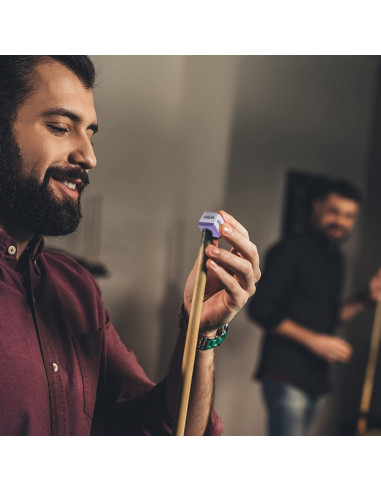 Paquete de 12 Tizas de Billar GSE Juegos y Deportes Expertos