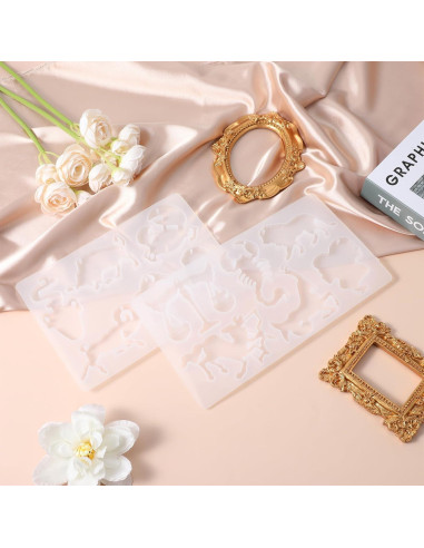 Juego de Moldes de Silicona LLOUSSAK Zodiaco 12 Cavidades