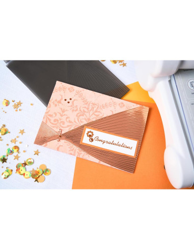 Carpeta de Embossing 3D Sizzix French Twist 15.9x10.8cm