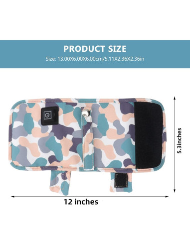 Calentador de Botellas USB Toyvian 10W 3 Niveles Aislante