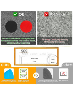 81 Pcs Marcadores de Alfombra IKAYAS 10.16 cm 9 Colores 2