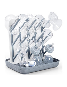 Soporte Vertical para Secado de Biberones Termichy Gris - Ahorra Espacio