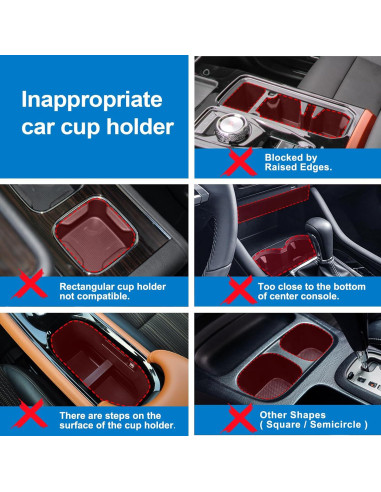 Expansor de Soporte para Tazas Zeyitian Auto 1 Paquete