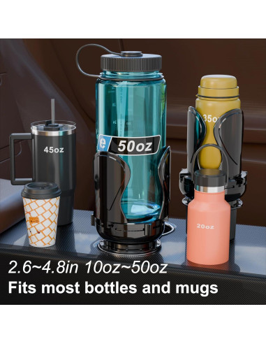 Expansor de Soporte para Tazas Zeyitian Auto 1 Paquete