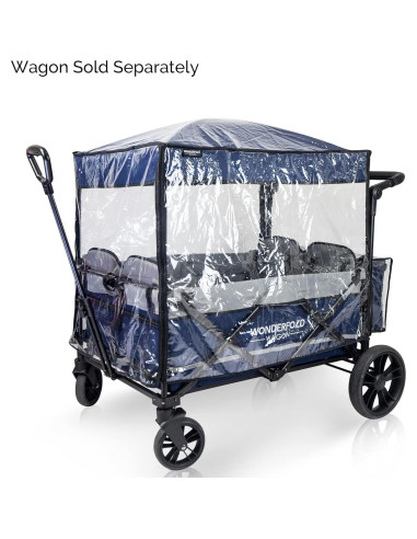 Funda para Carrito de Paseo WONDERFOLD X4/X4M - Transparente y Ligera