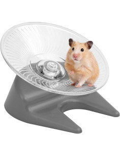 Rueda de Ejercicio Silenciosa EKX para Hámsters 13.6x13x9 cm 2