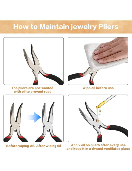 Kit de Joyería MUZHUPGUZ 1440 Pcs Anillas de Salto y Herramientas