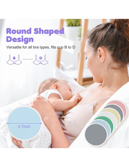 14 Almohadillas Reutilizables para Lactancia G-PADS 11.94 cm