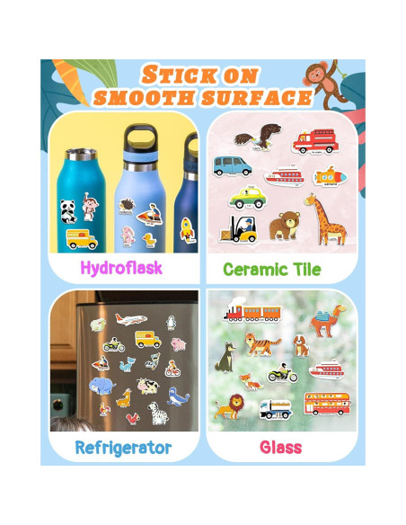 Libro de Pegatinas Reutilizables Benresive para Niños 2-4 Años Libro de Pegatinas Reutilizables Benresive para Niños 2-4 Años