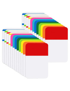 Pestañas Adhesivas KICNIC 480 Pcs 2.54 cm Multicolor
