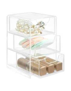 Organizador de Cajones Mini Imakmasion 3 Cajones Transparente