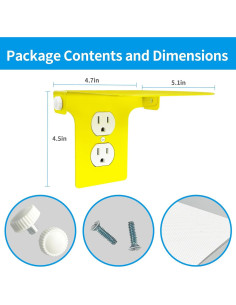 Estante de Pared ALLICAVER con Salida Dúplex y Gestión de Cables 2