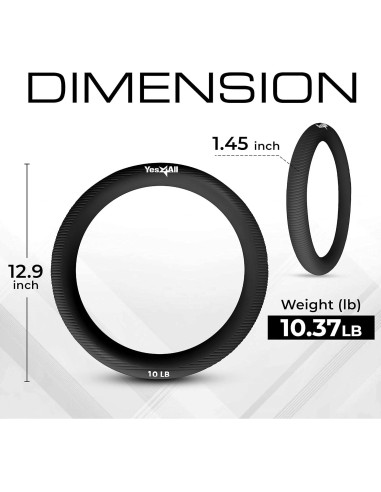 Anillo de Peso Yes4All 4.5kg para Yoga y Fitness
