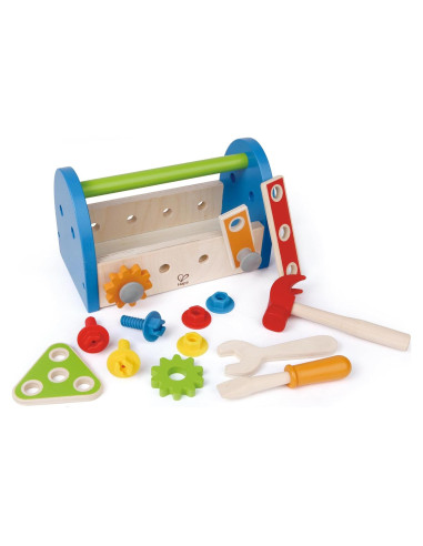Caja de Herramientas Hape E3001 - Juguete 30 Piezas