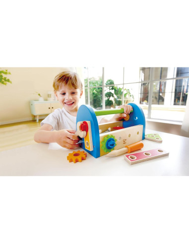 Caja de Herramientas Hape E3001 - Juguete 30 Piezas