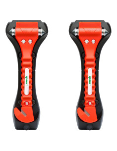 Rompedor de Ventanas y Cortador de Cinturón IPOW 2 Paquete