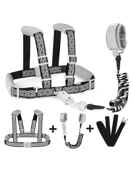 Arnés Antipérdida para Niños Accmor Negro Ajustable