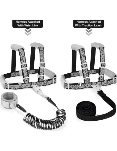 Arnés Antipérdida para Niños Accmor Negro Ajustable