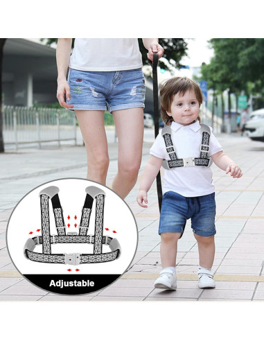 Arnés Antipérdida para Niños Accmor Negro Ajustable