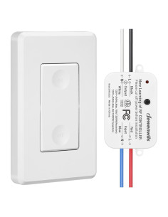 Interruptor de Luz Inalámbrico DEWENWILS 10A 1200W RF 30m