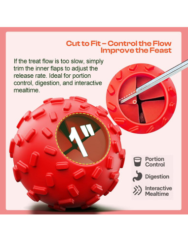 Juguete de Rompecabezas para Perros ZED - Dispensador de Golosinas