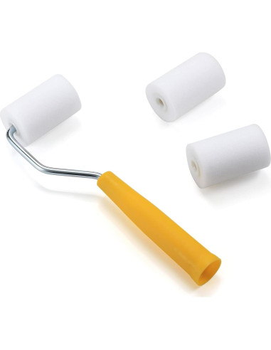 Rodillo de Pintura Mini Nanja 2" con 6 Recambios y Bandeja