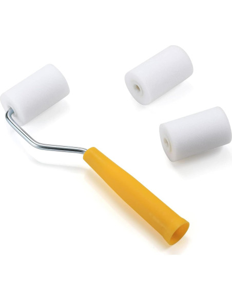 Rodillo de Pintura Mini Nanja 2" con 6 Recambios y Bandeja