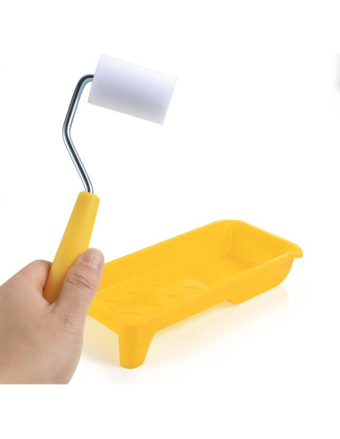 Rodillo de Pintura Mini Nanja 2" con 6 Recambios y Bandeja