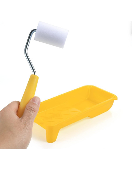 Rodillo de Pintura Mini Nanja 2" con 6 Recambios y Bandeja