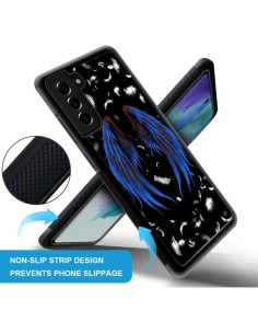 Funda Protectora TPU Samsung Galaxy S21 6.2" Alas de Ángel 2