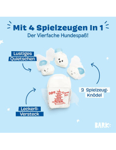 Juguete Interactivo para Perros Barkbox Dumplings de Andi Pequeño 2