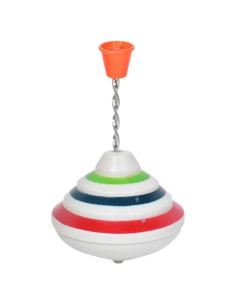 Trompo Musical LED Toyvian Mini 11x11 cm para Niños