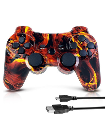 Controlador Inalámbrico CHENGDAO para PS3 Doble Vibración