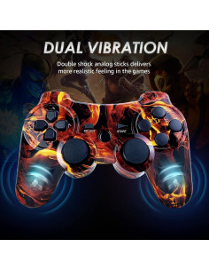Controlador Inalámbrico CHENGDAO para PS3 Doble Vibración 2