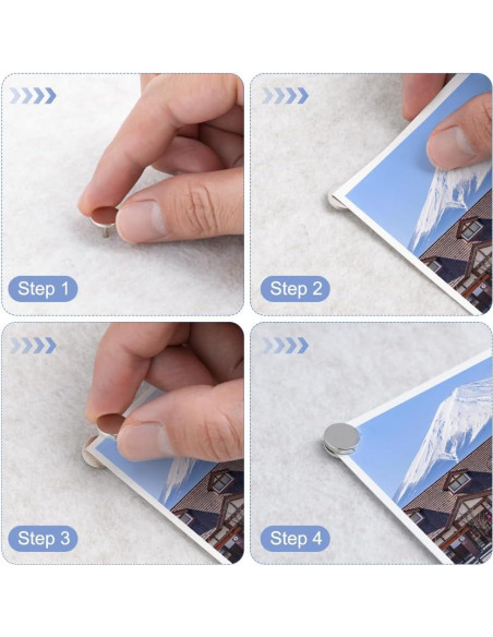 Pines Magnéticos Rhinocats 20 Pcs para Tablero de Anuncios Pines Magnéticos Rhinocats 20 Pcs para Tablero de Anuncios