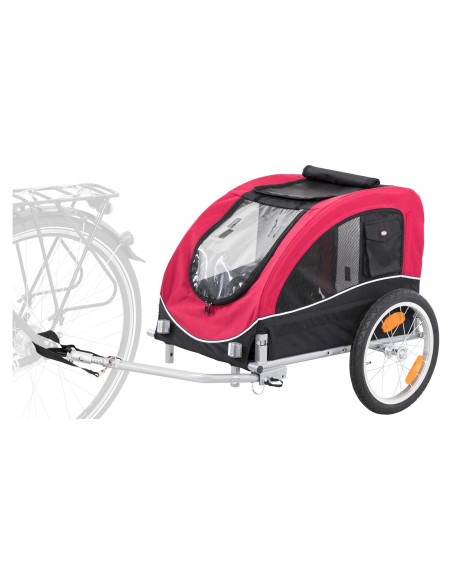 Remolque de Bicicleta para Perros Mediano TRIXIE - Hasta 22kg