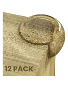 Protectores de esquinas transparentes Baby Proof Me - Paquete de 12