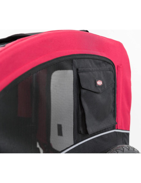 Remolque de Bicicleta para Perros Mediano TRIXIE - Hasta 22kg
