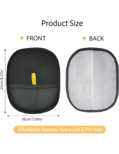 Guante Quitapelos para Mascotas EKoo - Reutilizable y Electroestático 2