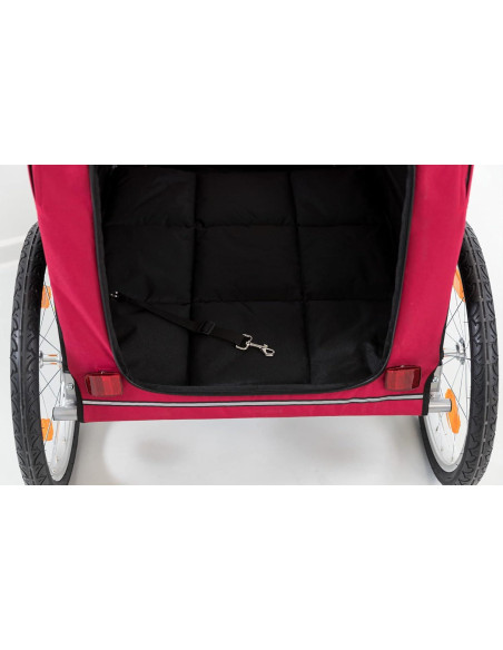 Remolque de Bicicleta para Perros Mediano TRIXIE - Hasta 22kg