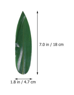 Divisor de Sushi Ganazono 100pcs Hoja Verde 18x4.7cm 2
