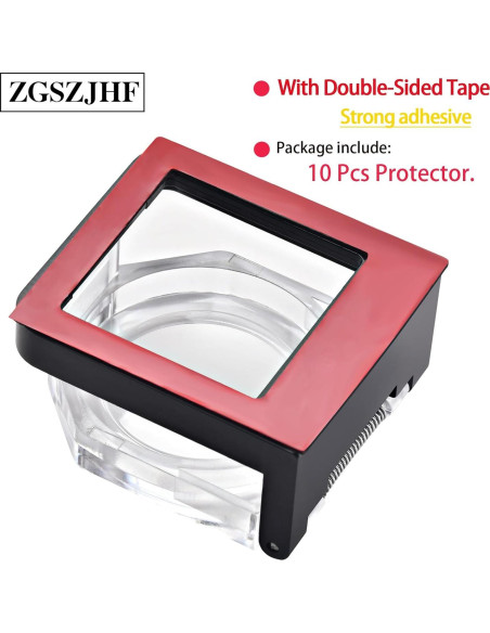 Cubierta de Interruptor de Botón ZGSZJHF 10 Pcs 39x34mm Impermeable