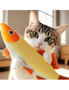 Juguete Kicker para Gatos WZADXMC con Catnip Verde 24cm 2