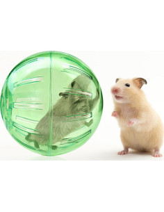 Bola de Ejercicio para Hámster FOMIYES 10 cm Transparente 2