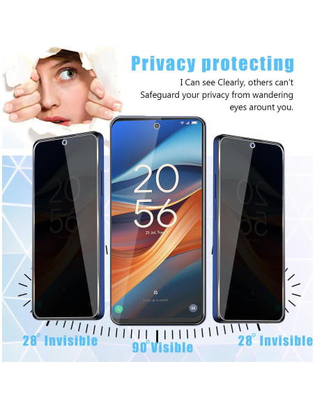Protector de Pantalla Privado Anbzsign para TCL 50 SE 2024 - 2 Pzas Protector de Pantalla Privado Anbzsign para TCL 50 SE 2024 - 2 Pzas