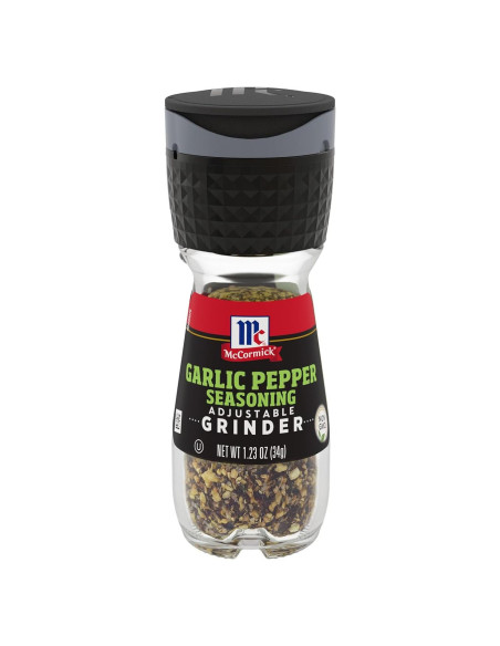 Molino de Sazonador McCormick Ajo y Pimienta 34.9 g