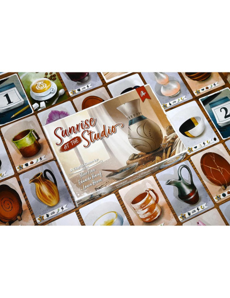 Juego de Mesa Amanecer en El Estudio - Pencil First Games