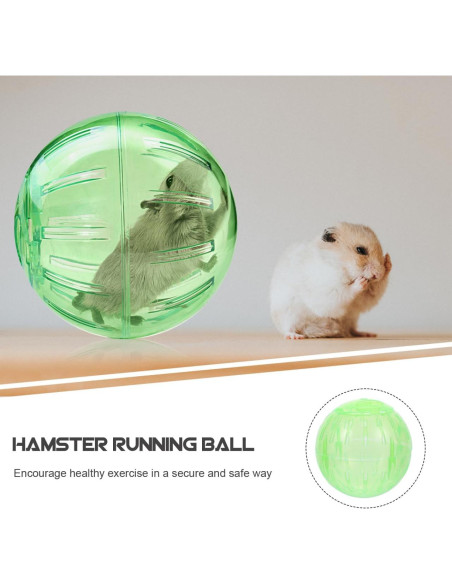 Bola de Ejercicio para Hámster FOMIYES 10 cm Transparente